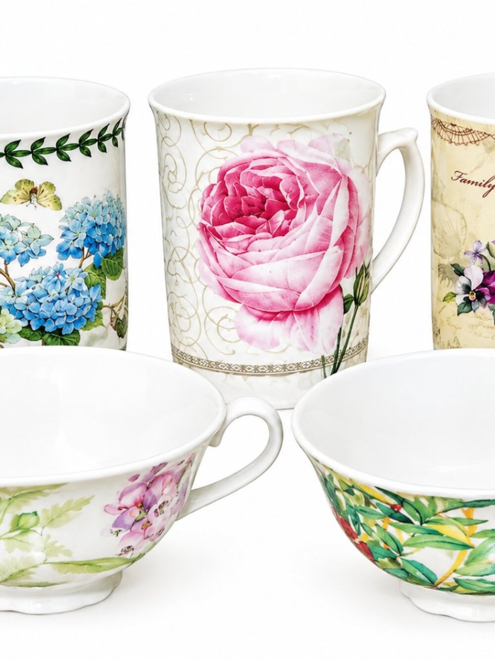 Floral Porcelain Cup's Collections